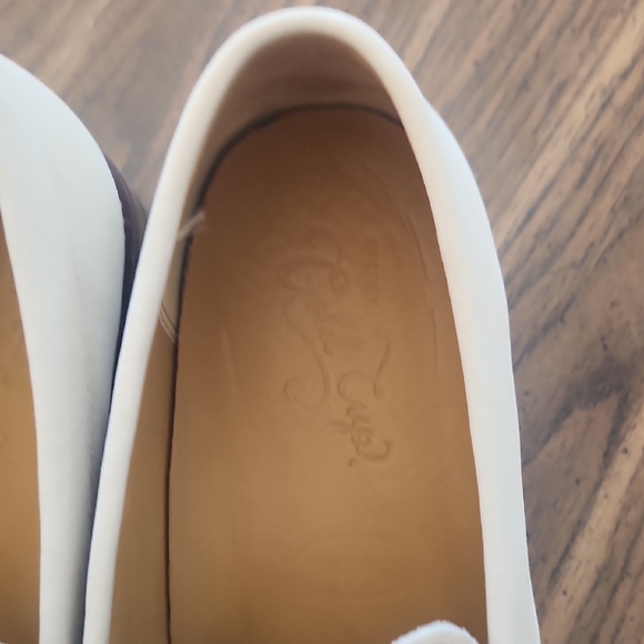 Sperry Men's Off-White Leather Loafers - Picture 7 of 9